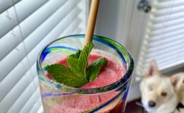 WholisticDish_Recipes_Raspberry Mint Smoothie