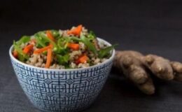 Wholistic Dish_So Many KIds in the Kitchen_Recipes_Sesame Quinoa Salad